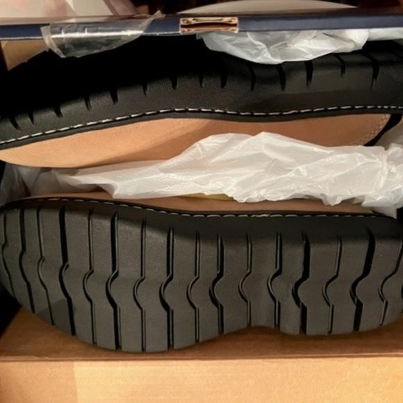 NIB Lands End Men's size 9M Outdoor Slip-on Slipper Camel - Picture 4 of 4